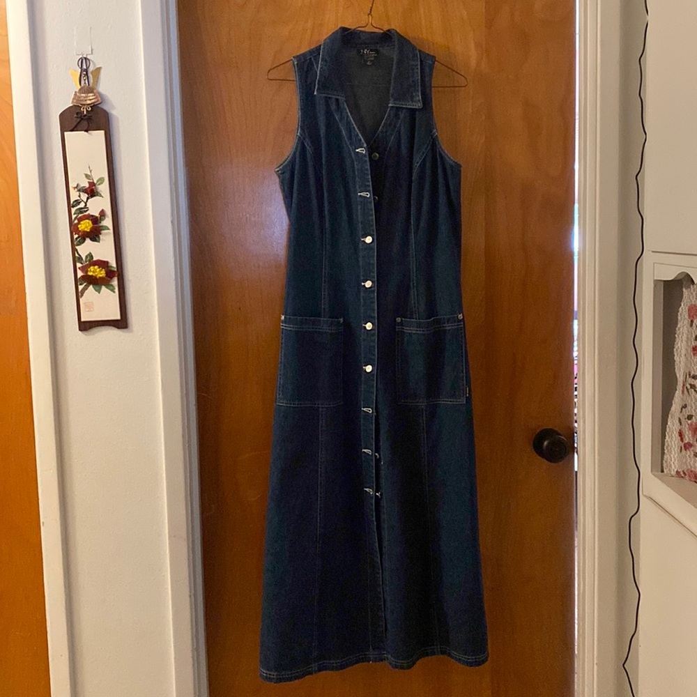 Denim dress